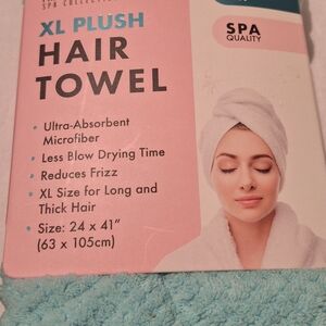 Long/Thick MicrofiberHair Towel XL